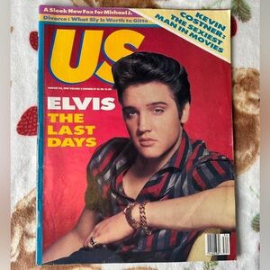US Magazine Elvis Issue - August 24, 1987 Volume 3 Number 57